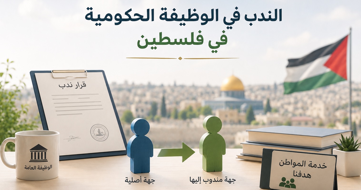 الندب في الوظيفة العمومية